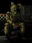  animatronic cola digital_media_(artwork) five_nights_at_freddy&#039;s five_nights_at_freddy&#039;s_3 glowing glowing_eyes hi_res machine male mammal pinkypills_(artist) robot solo springtrap_(fnaf) video_games 