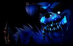  animatronic eoki-san_(artist) five_nights_at_freddy&#039;s five_nights_at_freddy&#039;s_4 glowing glowing_eyes lagomorph machine male mammal nightmare_bonnie_(fnaf) rabbit robot solo video_games 