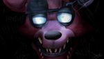  2015 animatronic canine choco-floof digital_media_(artwork) eye_patch eyewear five_nights_at_freddy&#039;s fox foxy_(fnaf) glowing glowing_eyes machine male mammal robot solo video_games 