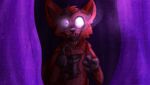  2014 animatronic canine choco-floof digital_media_(artwork) five_nights_at_freddy&#039;s fox foxy_(fnaf) glowing glowing_eyes machine male mammal robot solo video_games 