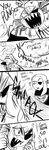  angry black_and_white boulder comic cosplay digital_drawing_(artwork) digital_media_(artwork) eye_patch eyewear fish flora_fauna flower flowey_the_flower g0966 group hi_res hole marine monochrome plant rock solo_focus toriel undertale undyne undynetale video_games 