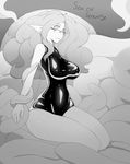  absurd_res elf female hi_res humanoid kleinvoimond moon not_furry rubber solo tentacles 