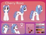  2013 blue_fur blue_hair brown_eyes cherry cherry_rosa cutie_mark digital_media_(artwork) earth_pony english_text equine fan_character female feral food fruit full-length_portrait fur hair horse mammal model_sheet multicolored_hair my_little_pony nude open_mouth pony portrait red_background signature simple_background smile solo text tongue touchofsnow two_tone_hair white_fur 