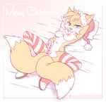  anthro big_breasts blue_eyes breasts candy candy_cane canine chest_tuft christmas clothing crossgender female food fox hat hi_res holidays legwear mammal miles_prower multi_tail nipples nude open_mouth pose pussy sallyhot santa_hat smile solo sonic_(series) spread_legs spreading thigh_highs tuft 