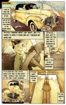  captain_nikko car cat cigarette comic door english_text feline hi_res mammal outside smoke smoking solo text theo_hightower vehicle 