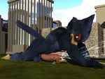  3d_(artwork) all_fours avian canine cgi cum digital_media_(artwork) falco_lombardi fox fox_mccloud frottage imago macro male mammal nintendo sex size_difference star_fox video_games 