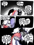  aftertale animated_skeleton blood bone clothed clothing comic dialogue english_text gaster geno_sans_(aftertale)_(character) loverofpiggies male not_furry scarf skeleton text undead undertale video_games wounded 