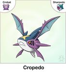  absurd_res ambiguous_gender crobat fusion hi_res nintendo pok&eacute;mon sharpedo twime777 video_games wings 