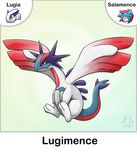  absurd_res ambiguous_gender fusion hi_res legendary_pok&eacute;mon lugia nintendo pok&eacute;mon salamence twime777 video_games wings 