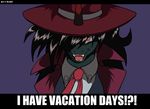  alucard droll3 equine excited fangs friendship_is_magic happy hellsing horn horse humor king_sombra_(mlp) mammal my_little_pony parody pony smile solo vampire wide-brimmed_hat 