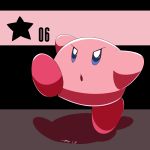  alien kirby kirby_(series) mac-daddy_(artist) nintendo running super_smash_bros super_smash_bros_ultimate video_games 