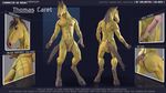  2015 3d_(artwork) abs animal_genitalia animal_penis anthro anus backsack balls biceps brown_eyes brown_hair butt cgi digital_media_(artwork) equine equine_penis erection fur hair hi_res hooves horse leaking male mammal mane model_sheet muscular nipples nude pecs penis precum puffy_anus salireths sheath solo standing yellow_fur 