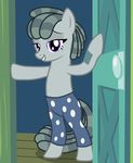  2016 badumsquish bedroom_eyes costume door earth_pony equine female friendship_is_magic half-closed_eyes hi_res horse mammal marble_pie_(mlp) my_little_pony pony pose seductive smartypants_(mlp) solo 