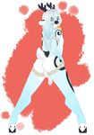  albedo_azura anthro babbuful backsack balls cervine deer flaccid girly hi_res looking_at_viewer looking_back male mammal penis simple_background solo standing uncut 