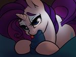  2016 animal_genitalia animal_penis blue_eyes cutie_mark duo equine equine_penis erection eyeshadow faceless_male female feral friendship_is_magic hair half-closed_eyes horn kinkypinkie long_hair makeup male male/female mammal my_little_pony oral penis purple_hair rarity_(mlp) sex solo_focus tongue tongue_out unicorn 