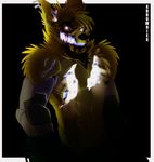  blood eoki-san_(artist) five_nights_at_freddy&#039;s five_nights_at_freddy&#039;s_3 glowing glowing_eyes hi_res lagomorph male mammal rabbit solo springtrap_(fnaf) video_games 