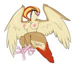  anthro anthrofied anus avian big_breasts bird breasts claws crobat_(artist) digitigrade feathers female nintendo nipples nude open_mouth pidgeot pok&eacute;mon pussy red_eyes semi-anthro simple_background smile solo tail_feathers video_games white_background wide_hips wings 