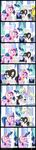  2016 abstract_background absurd_res black_border border comic derpy_hooves_(mlp) dialogue dm29 english_text equine female flurry_heart_(mlp) friendship_is_magic group hi_res horn mammal my_little_pony princess_cadance_(mlp) raven_(mlp) royal_guard_(mlp) shining_armor_(mlp) signature simple_background speech_bubble text unicorn winged_unicorn wings 
