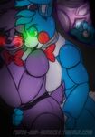  anal anal_fingering animatronic anthro blush bonnie_(fnaf) bow_tie butt digital_media_(artwork) duo erection felinesyndr0me fingering fingering_partner five_nights_at_freddy&#039;s five_nights_at_freddy&#039;s_2 fur glowing glowing_eyes green_eyes hair lagomorph machine male male/male mammal nude open_mouth penetration rabbit robot simple_background smile toy_bonnie_(fnaf) video_games 