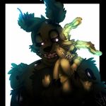  duo eoki-san_(artist) eyes_closed five_nights_at_freddy&#039;s five_nights_at_freddy&#039;s_3 five_nights_at_freddy&#039;s_4 glowing glowing_eyes lagomorph male mammal plushtrap_(fnaf) rabbit springtrap_(fnaf) video_games 