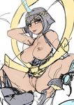  1girl albus_(skullgirls) breasts dark_skin eliza_(skullgirls) horace_(skullgirls) lab_zero_games skullgirls solo 