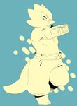  alphys bandage female monochrome muscular muscular_female scalie siqlyprince solo underswap undertale video_games 