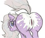  anus blush colored cum equine fan_character female horse makelovepony mammal my_little_pony pony presenting pussy siurize skutchi 