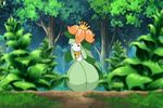  animated animated_gif dancing happy lilligant pokemon pokemon_(anime) spinning 