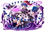  blob blue_hair book danmaku doremy_sweet downscaled dream_soul dress full_body hat kozakura_(dictionary) looking_at_viewer magic_circle md5_mismatch nightcap open_book open_mouth resized short_hair short_sleeves simple_background smile socks solo tail tapir_tail touhou white_background 