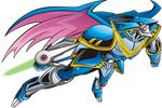  1boy armor artist_request bandai blade digimon dragon dragon_wings flying full_armor monster no_humans royal_knights simple_background solo sword ulforceveedramon weapon wings 
