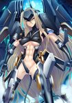  abs alka_steel android armor armpits ass_visible_through_thighs bangs bare_shoulders black_legwear bracer breasts breasts_apart cable closed_mouth covered_nipples crotch_plate elbow_gloves forehead_protector frown gloves glowing grid groin groin_tendon hair_between_eyes headgear highres large_breasts legs_apart long_hair looking_at_viewer mecha_musume mechanical_legs mechanical_parts mechanical_wings navel official_art outline partially_visible_vulva perky_breasts robot_joints serious shindou_l shiny shiny_clothes shiny_skin silver_hair skin_tight solo standing taimanin_(series) taimanin_asagi taimanin_asagi_kessen_arena thighhighs toned turtleneck underboob very_long_hair wings yellow_eyes 