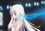  chaika_trabant hitsugi_no_chaika hoshi_o_mite long_hair purple_eyes summer_dress white_hair 