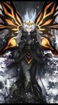  akira_hou bad_id bad_pixiv_id black_dress black_legwear bug butterfly butterfly_wings copyright_name dress gloves hair_ornament highres insect letterboxed long_hair pale_skin pixiv_fantasia pixiv_fantasia_t solo white_hair wings yellow_eyes 