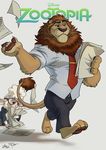  anthro caprine dawn_bellwether disney feline female fur hi_res leodore_lionheart lion male mammal sheep takemoto_arashi zootopia 