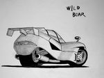  car gradient gradient_background monochrome motor_vehicle no_humans ridge_racer terrazi_wildboar vehicle 