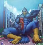  avian bird canine falco_lombardi fox fox_mccloud macro male mammal masturbation nintendo raccoon21 size_difference star_fox video_games wolf wolf_o&#039;donnell 