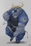  anthro bovine buffalo chief_bogo disney male mammal officer solo zootopia 