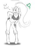  2016 anthro boots bra clothing doomthewolf english_text eye_patch eyewear fangs female fish footwear looking_at_viewer marine ponytail shadow signature simple_background smile solo text undertale underwear undyne video_games 