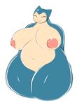  anthro anthrofied areola averyshadydolphin big_areola big_breasts breasts eyelashes eyes_closed female hands_behind_back huge_breasts navel nintendo nipples nude overweight pok&eacute;mon pok&eacute;morph simple_background slightly_chubby smile snorlax solo thick_thighs video_games white_background wide_hips 
