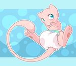  ambiguous_gender blue_eyes blush cuddlehooves diaper fur happy looking_at_viewer nintendo pawpads paws pink_fur pok&eacute;mon simple_background smile solo video_games 