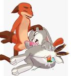  anal assicle canine cum cum_in_pussy cum_inside disney feet female food food_play fox head_scratch judy_hopps kamperkiller_(artist) lagomorph male mammal nick_wilde object_insertion oral paws pen popsicle pussy pussy_juice rabbit spread_pussy spreading zootopia 