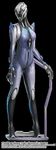  android breasts clothed clothing digital_media_(artwork) eclipse_phase female humanoid legwear machine not_furry posthuman_studios robot science_fiction simple_background solo unknown_artist 