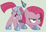  blue_eyes cutie_mark earth_pony equine female friendship_is_magic hair horse mammal my_little_pony pink_hair pinkamena_(mlp) pinkie_pie_(mlp) pony solo 