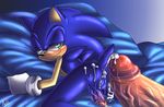  angelofhapiness bed cum male male/male penis sex sonic_(series) sonic_the_hedgehog 