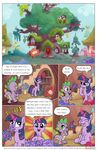  bouquet comic equine flower food friendship_is_magic golden_oaks_library group hay heads_and_tails hi_res horse library mammal midnight_haze_lily my_little_pony patreon plant pollen pony ponyville smudge_proof spike_(mlp) text twilight_sparkle_(mlp) 