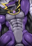  anthro demon dragon male muscular nude ryuukikeito 