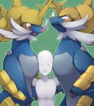  biozs breasts facial_hair female hug human invalid_tag male mammal mustache mustelid nintendo open_mouth pok&eacute;mon red_eyes rhuanfps samurott teeth v&iacute;deo_games video_games 