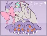  2016 3_toes blitzpitz claws eyelashes feet female feral fur hindpaw mammal mienshao mustelid nintendo pawpads paws pok&eacute;mon simple_background text toes video_games 
