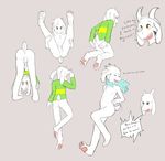  annoyed anthro anus asriel_dreemurr balls barefoot bent_over bottomless butt caprine clothed clothing cub dialogue duo english_text erection eyes_closed flaccid front_view goat headshot_portrait high-angle_view holding_legs horn kneeling legs_up looking_at_viewer looking_through_legs lying male mammal mostly_nude multiple_images multiple_poses naughty_face nude on_back on_front opencanvas pawpads penis perineum plantigrade portrait pose presenting presenting_anus presenting_hindquarters rear_view sleeping smile solo solo_focus spread_butt spreading stranding text toriel towel toybadgers uncut undertale video_games young 