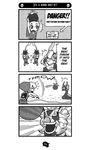  4koma bomb king_of_red_lions link monochrome sweat the_legend_of_zelda translated 